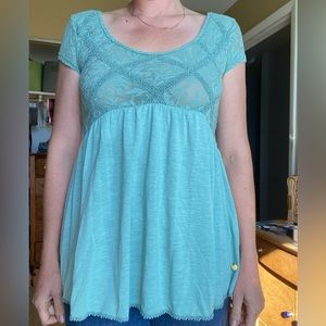 Free People baby doll shirt